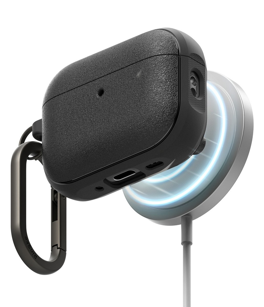 For AirPods Pro 3 Case | Ringke [Onyx Magnetic] Rugged TPU Cover