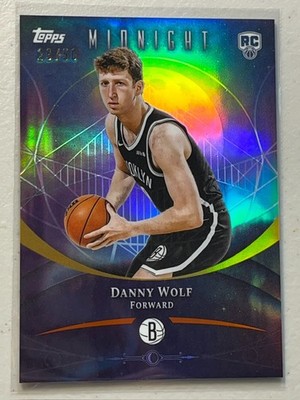 Danny Wolf 2025-26 Topps Midnight /50 Summer Solstice Parallel Rookie RC #87