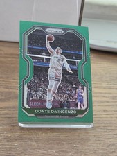 2020-21 PANINI PRIZM DONTE DIVINCENZO GREEN PRIZM PARALLEL CARD #50