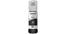 Genuine Epson 522 Ink Bottles 1 Black for ET-2720 ET-2800 ET-2803 ET-4700