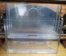 KARTEL - PORTARIVISTE IN PLEXIGLASS DESIGN GIOTTO STOPPINO ANNI '70 modernariato