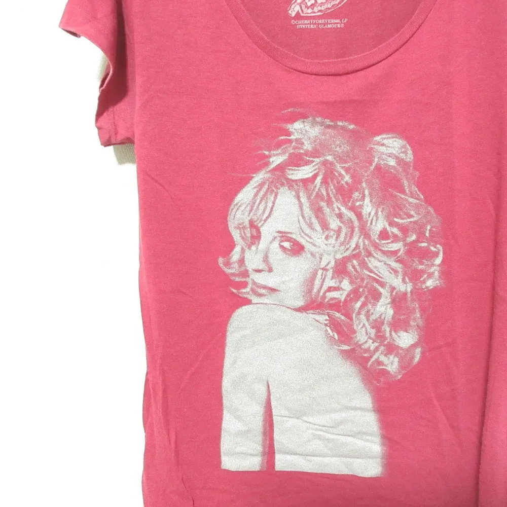 Hysteric Glamour Courtney Love Front Print T-Shirt Si… - Gem
