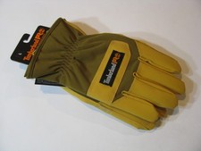 Timberland Pro Insulated Canvus Synthetic Leather Gloves Wheat Men's Size Large
