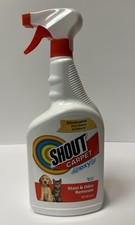 SHOUT Carpet Oxy 32oz Fresh Scent Stain  Odor Remover NEW/FULL