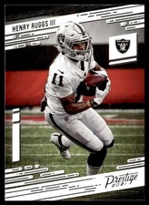 2021 Panini Prestige Henry Ruggs III Las Vegas Raiders #138