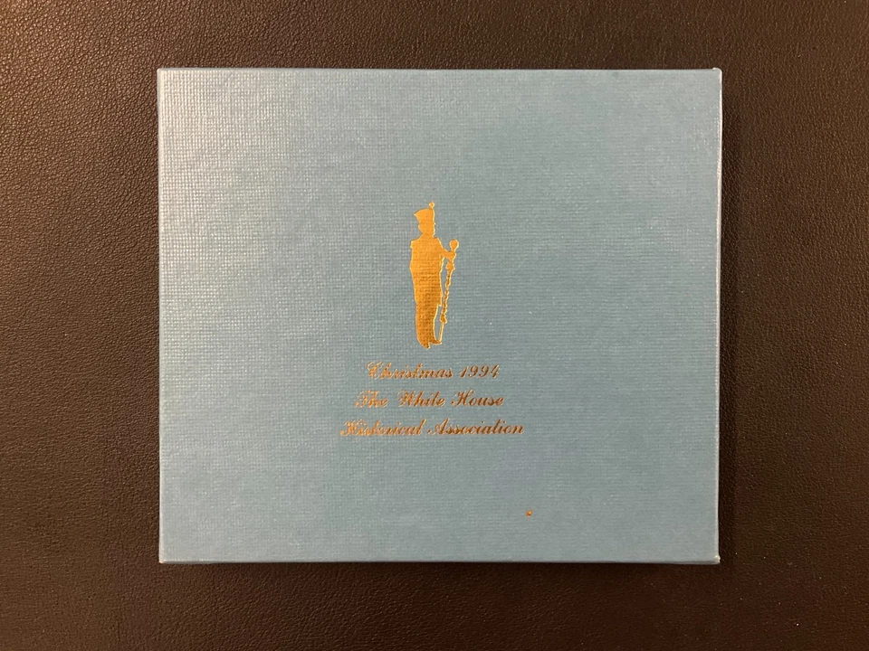 1994 The White House Historical Association adorno de Navidad hermoso ¡con caja! Foto 2 de 3
