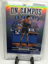 2021 Prizm Draft Picks ON CAMPUS #7 Jalen Johnson RC Duke Case Hit