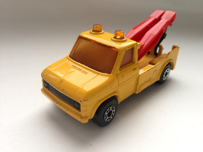 Matchbox Superfast No. 61 - Ford Transit - Wreck Truck - England  1978