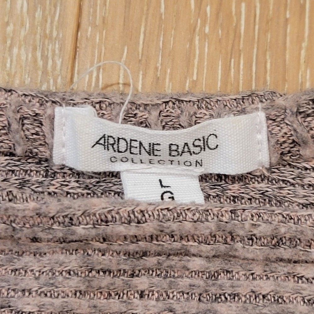 Ardene Basic Collection pink/grey heathered horiz… - image 4