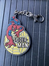 2001 Marvel Ultimate Spider-Man Lazer Cut Vinyl Keychain