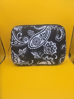 Vera Bradley Tablet Sleeve E-reader Cover Padded Case Retired Midnight Paisley