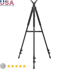 3-in-1 Shooting Stick Adjustable Height Lightweight Hunting Monopod Bipod New