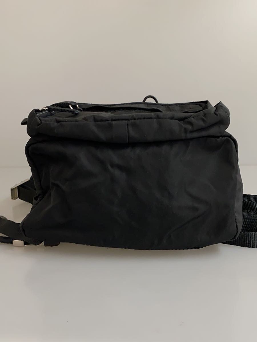 PRADA Backpack Rucksack Nylon Black Solid Used - image 4