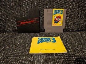 Super Mario Bros. 3 Nintendo Entertainment System NES in OVP mit Anleitung