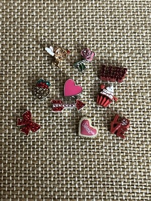 Origami Owl Valentine's Day Love floating charms for lockets set/10-Cupid-LUV+
