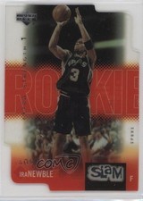2000 Upper Deck Slam Rookie Extra Strength Silver Die-Cut 409/500 Ira Newble 3g6