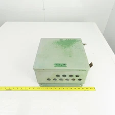 Hoffman A-1212CH 12" x 12" x 6" Electrical Enclosure W/Backplate Hinged Door