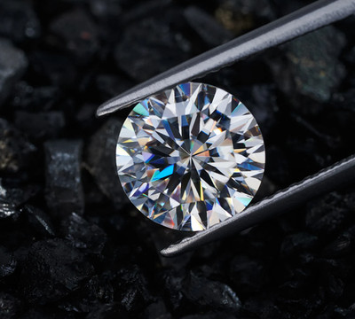 3 Ct  Excellent Round Brilliant Cut Certified Clarity D Color Lab Grown Diamond