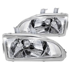Fits 1992-1995 Honda Civic Eg Eh Ej Clear Headlights Head Lamps Leftright Pair Fits 1992-1995 Honda Civic Eg Eh Ej Clear Headlights Head Lamps Leftright Pair