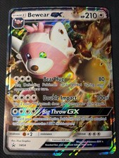 Bewear GX - SM34 (Black Star Promos) - Jumbo Oversized Pokemon - HP