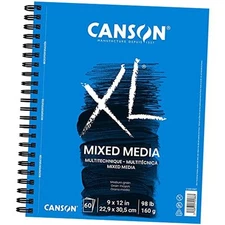  100510927 XL Series Mix Paper Pad, 98 Pound, 9 x 12 Inch, 60 Sheets, 1-Pack 