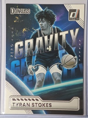 Tyran Stokes 2025-26 Panini Donruss Basketball #13 Zero Gravity