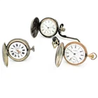 Antique Elgin Waltham 15-17j 18s Coin & Sterling Pocket Watch Lot of 3 #WB4506-4