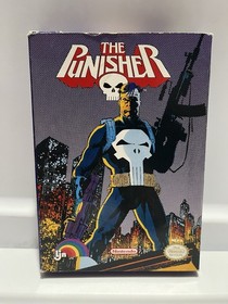 The Punisher Nintendo NES Box And Cartridge Only Authentic Tested & Working 1990