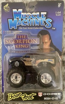 Muscle Machines The Scorpion King Bear Foot Dodge M064-03-02 Die Cast 1:64