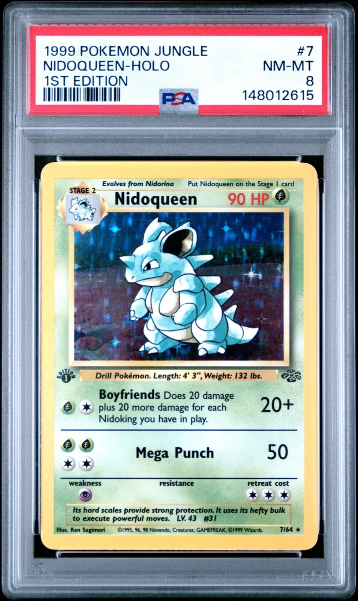 Pokémon TCG Professional Sports Authenticator (PSA) Jungle Grade 8