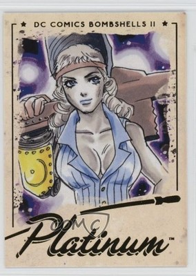 2018 Cryptozoic DC Bombshells Series II Platinum #45 3gq