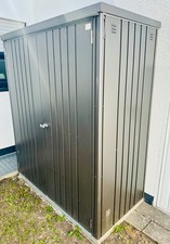 Original Biohort Ger&auml;teschrank 150 | Dunkelgrau-Metallic | Top-Zustand