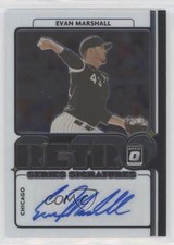 2021 Panini Donruss Optic Retro Signature Series Evan Marshall #RET-EM Auto v1x