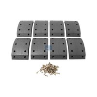 Bremsbelagsatz Trommelbremse Hinten 19 Mm 127 Mm DT Spare Parts FüR Scania 2