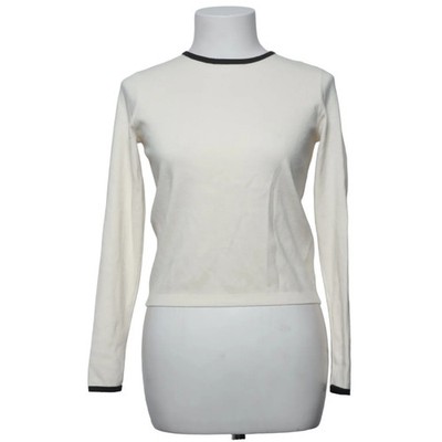Mango, Strickpullover, Größe: XS, Beige/Schwarz, Einfarbig, Feinstrick #ly2