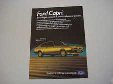 advertising Pubblicità 1979 FORD CAPRI