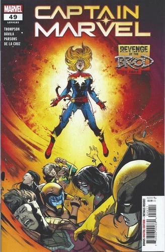 Captain Marvel (11th Series) #49 NM- 9.2 2023 Juan Frigeri Cover