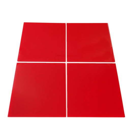 Quadratische Acryl-Wandfliesen, viele glänzende Oberflächenfarben, 10er Pack, Maßanfertigung - Bild 7 von 10