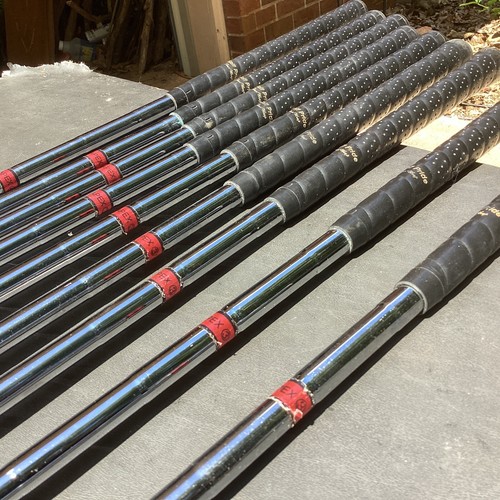 hogan edge forged iron set 2-E Wedge 9 Clubs, Hogan Apex 3 R Flex Steel Ex Grips - Picture 9 of 13