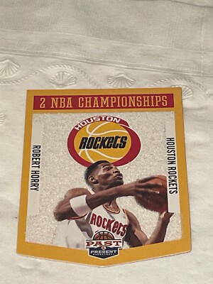 Robert Horry 9 2012-13 Panini Past & Present Championship Banners