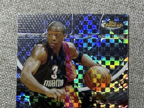2005-06 Topps Finest Dwyane Wade #96 XFractor /229 Miami Heat - Picture 6 of 10