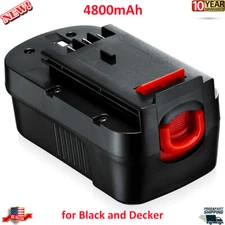 4800mAH For Black & Decker 244760-00 HPB18-OPE 18V 18 volt HPB18 Battery FSB18