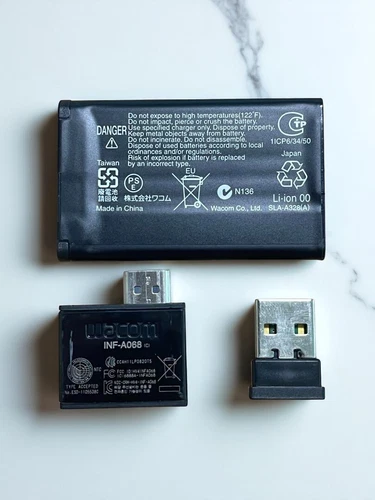 Wacom ACK-40401 Wireless Accessory Kit for Intuos Pro & Cintiq Used Tested Japan