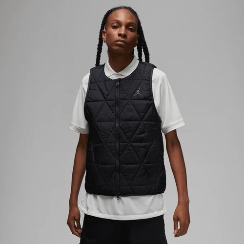 Men’s Nike Jordan Sport Golf Gilet Full Zip - FB3265 010 - Black - Small (S) - Picture 5 of 8