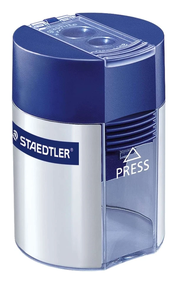 Staedtler® Doppel-Spitzdose Noris® 512 001 - Ø 8,2 mm, Ø 10,2 mm, blau