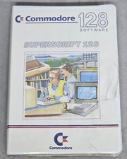 Commodore 128 Software Superscript Nuovo