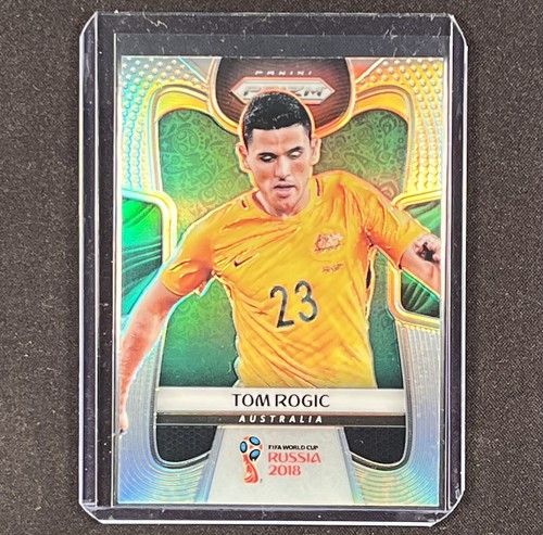 TOM ROGIC 2018 Panini Prizm World Cup Silver Soccer Card AUSTRALIA #269 PSA