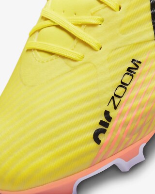 Nike Zoom Mercurial Vapor 15 Academy MG Yellow Strike Men’s 11.5 DJ5631-… Nike Zoom Mercurial Vapor 15 Academy MG Cleats Yellow Strike  main image 3