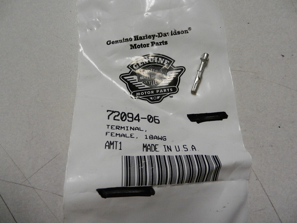 NOS Harley Davidson 18 Gauge Terminal Socket Buell XL 72094-06 | eBay