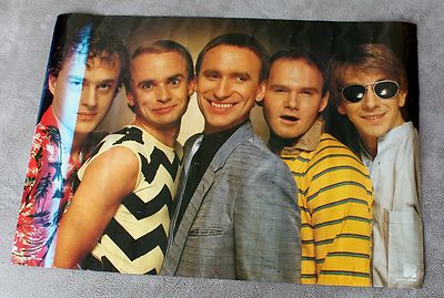 Men At Work 1980s Colin Hay Ron Strykert Jerry Speiser Holland Poster Ro113 G Ebay